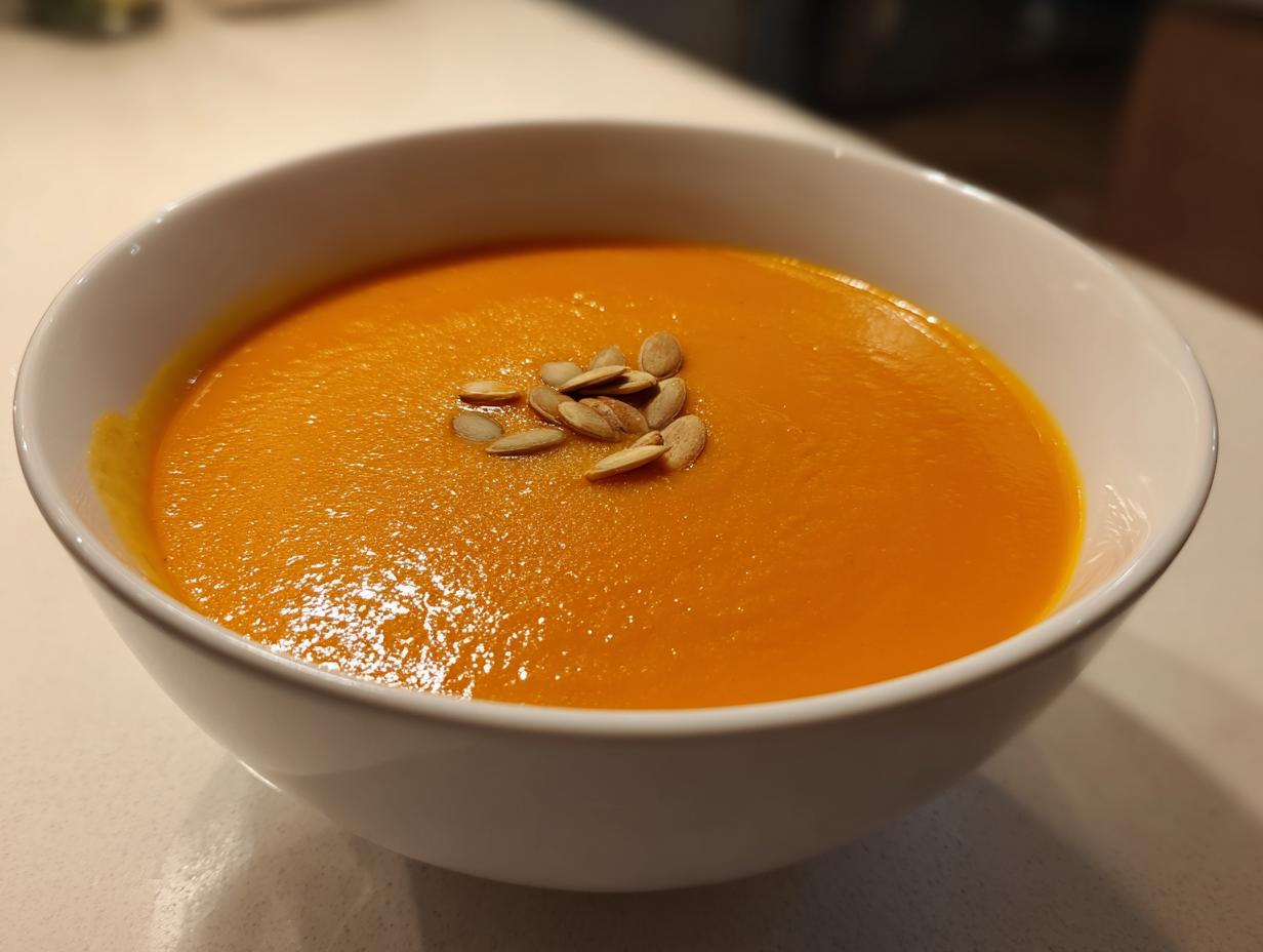 carrot ginger soup - Featured